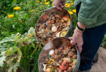 Gardener Transforms Old Wooden Boards Into a Functional DIY Compost Bin